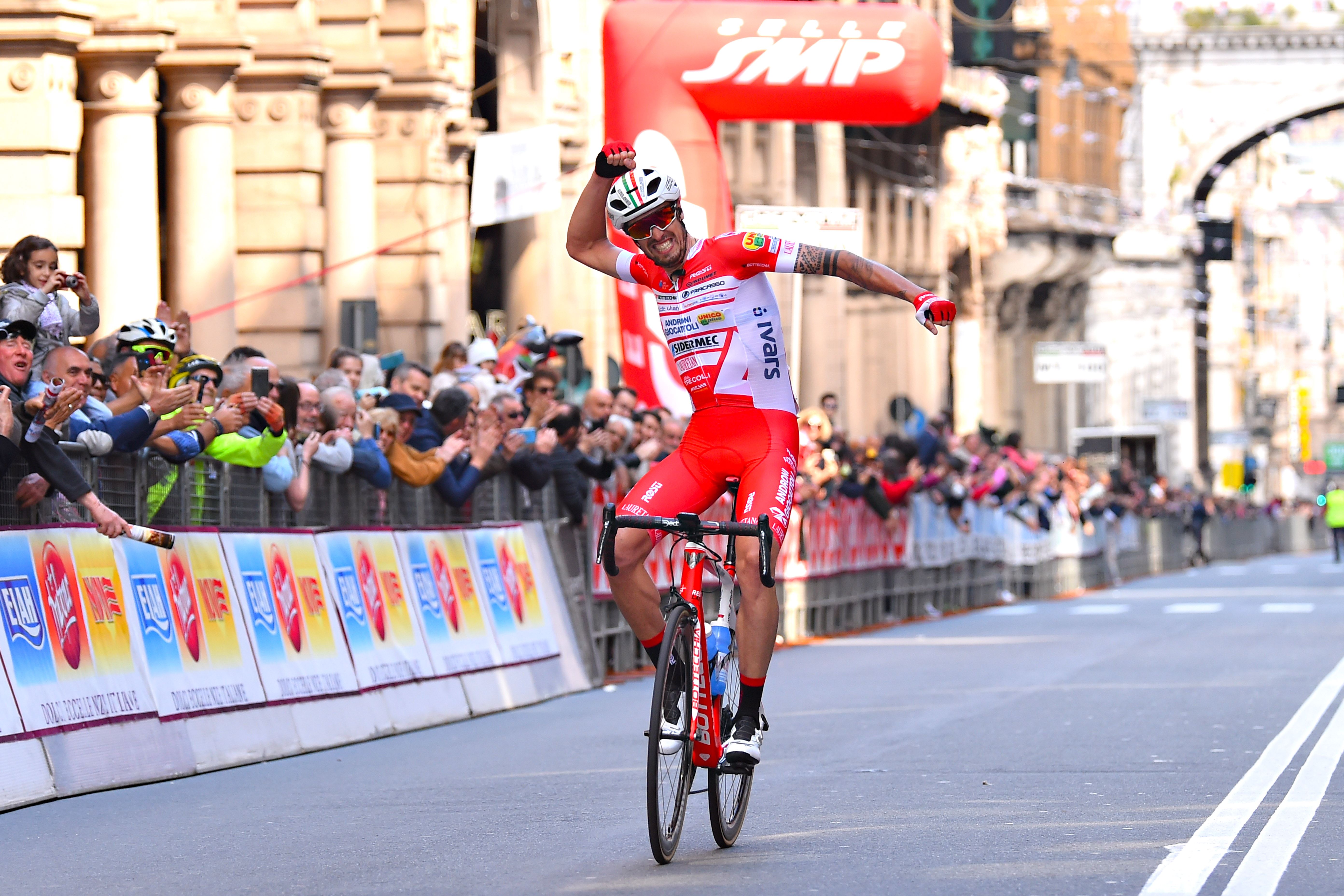 Mattia Cattaneo vince l'80° Giro dell'Appennino