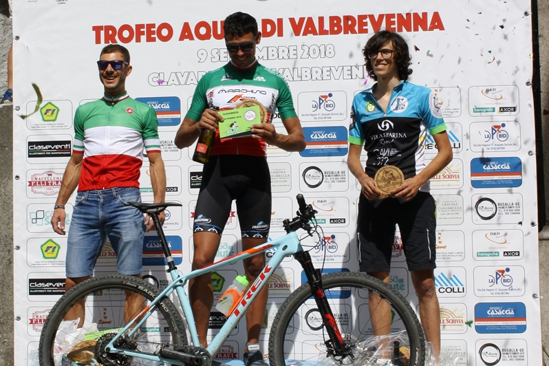 Con Michele Piras il tricolore sventola a Clavarezza